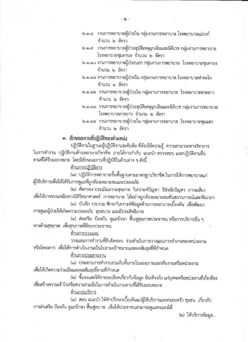 สาธารณสุขจังหวัดนครสวรรค์ รับสมัครสอบเป็น ข้าราชการ