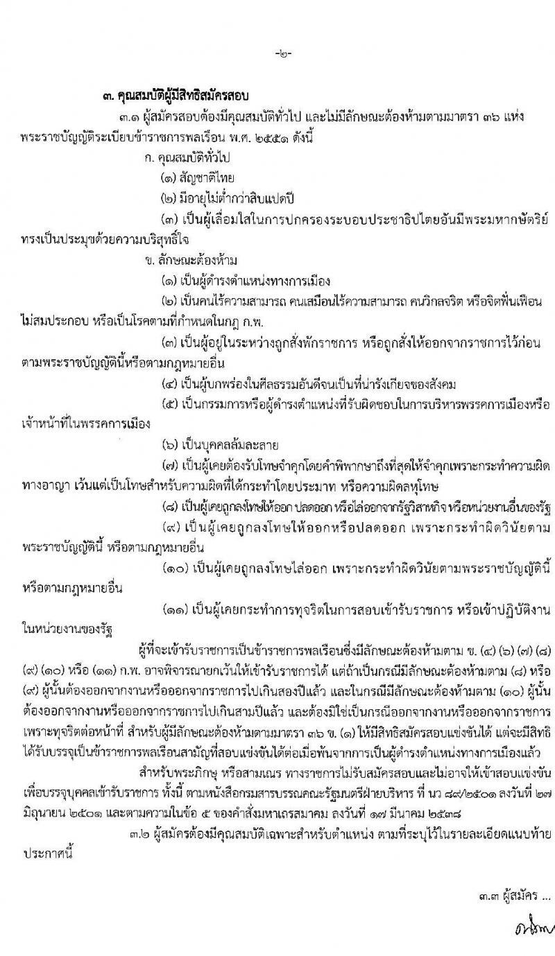 กรมส่งเสริมและพัฒนาคุณภาพชีวิตคนพิการ รับสมัครสอบแข่งขันเพื่อบรรจุและแต่งตั้งบุคคลเข้ารับราชการ จำนวน 9 ตำแหน่ง ครั้งแรก 21 อัตรา (วุฒิ ปวส. ป.ตรี) รับสมัครสอบทางอินเทอร์เน็ต ตั้งแต่วันที่ 27 พ.ย. – 19 ธ.ค. 2562