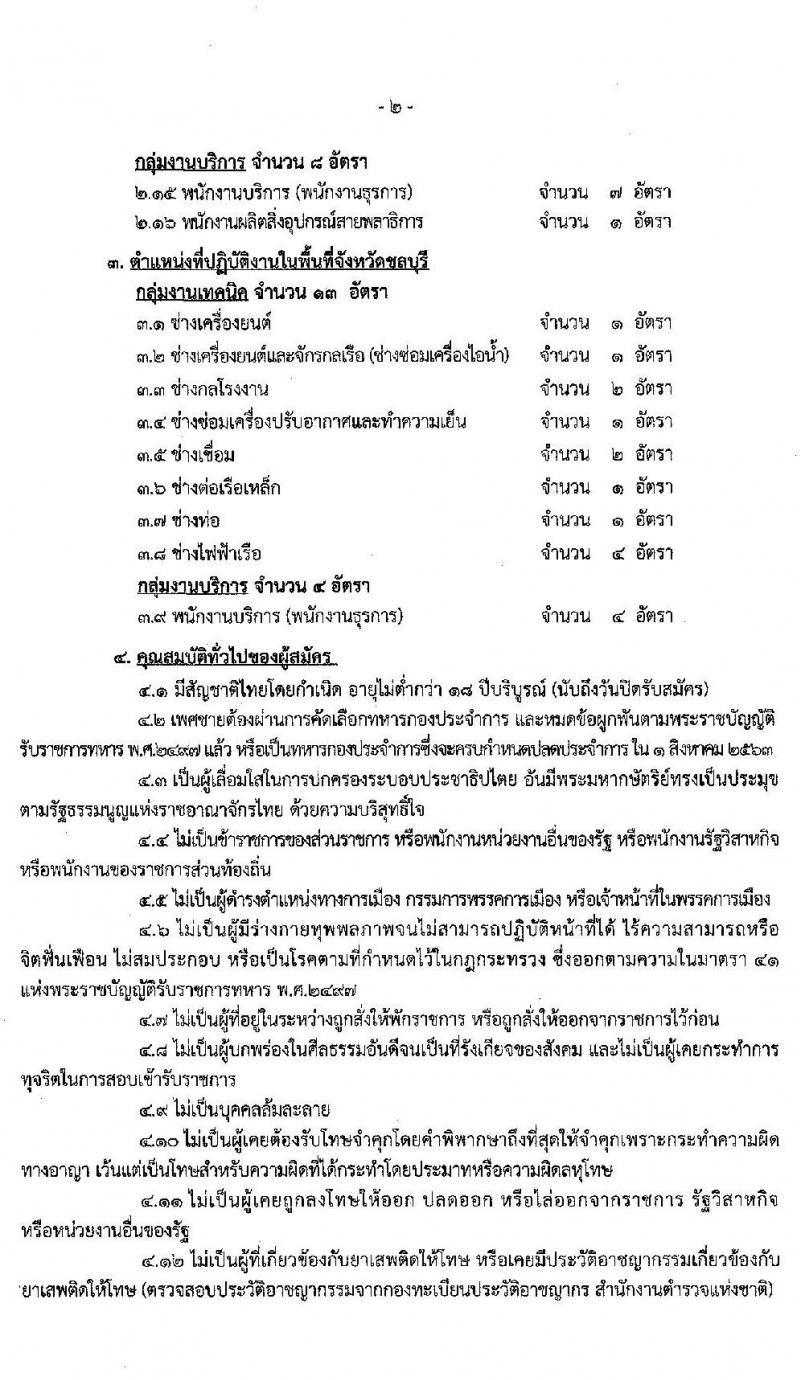 กรมอู่ทหารเรือ รับสมัครบุคคลพลเรือนเพื่อเลือกสรรเป็นพนักงานราชการ จำนวน 77 อัตรา (วุฒิ ไม่ต่ำกว่า ม.ต้น, ปวช.) รับสมัครสอบทางอินเทอร์เน็ต ตั้งแต่วันที่ 18-26 มิ.ย. 2563