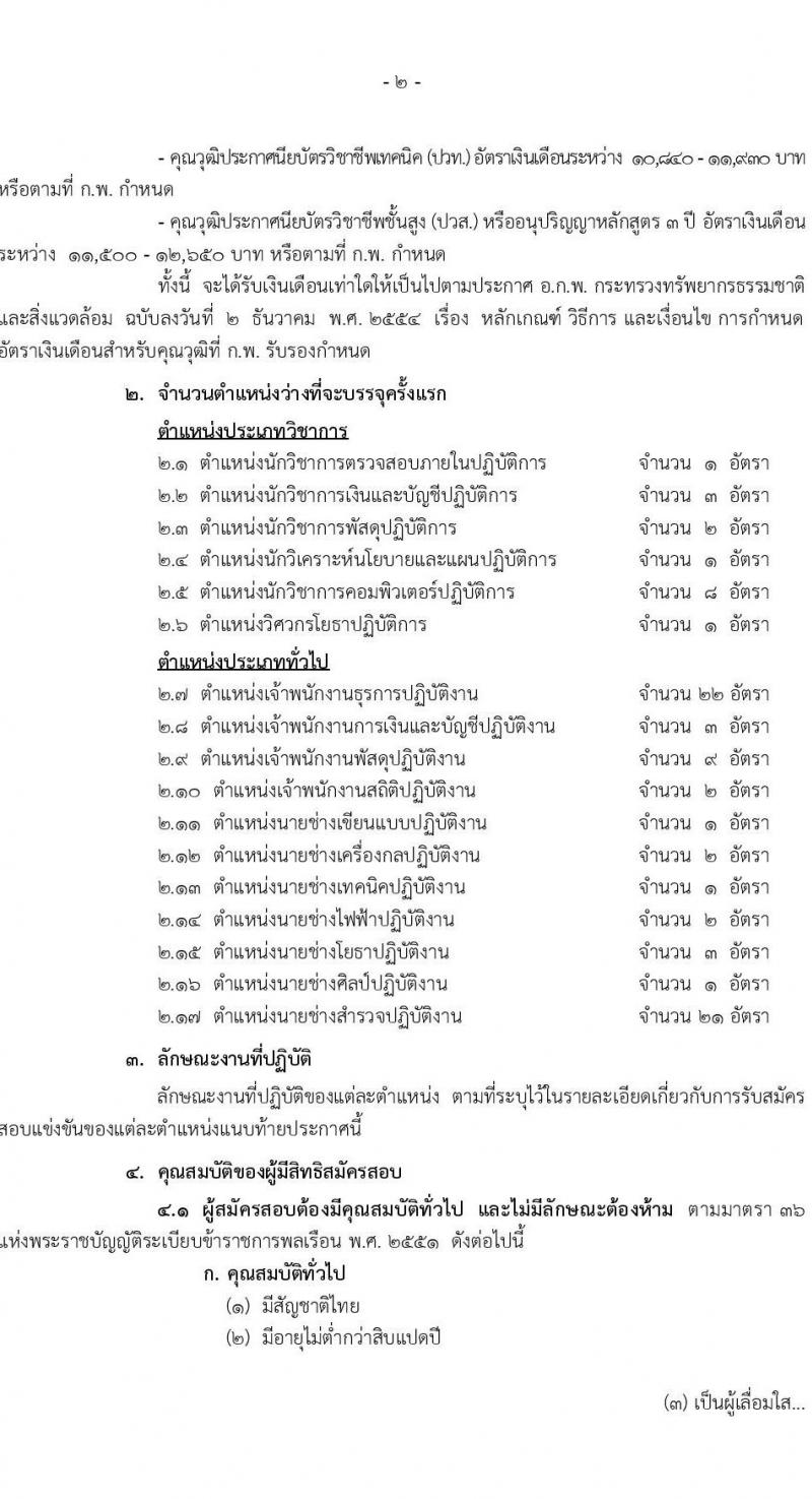 กรมอุทยานแห่งชาติ สัตว์ป่า และพันธุ์พืช รับสมัครสอบแข่งขันเพื่อบรรจุและแต่งตั้งบุคคลเข้ารับราชการ จำนวน 17 ตำแหน่ง ครั้งแรก 83 อัตรา (วุฒิ ปวท. ปวส. ป.ตรี) รับสมัครสอบทางอินเทอร์เน็ต ตั้งแต่วันที่ 25 มี.ค. – 23 เม.ย. 2564