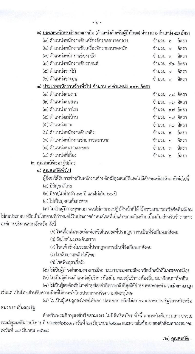 องค์การบริหารส่วนจังหวัดนครราชสีมา รับสมัครสรรหาและเลือกสรรเป็นพนักงานจ้าง จำนวน 24 ตำแหน่ง 104 อัตรา (วุฒิ ม.ต้น ม.ปลาย ปวช. ปวส. ป.ตรี) รับสมัครสอบทางอินเทอร์เน็ต ตั้งแต่วันที่ 26 ม.ค. – 3 ก.พ. 2565